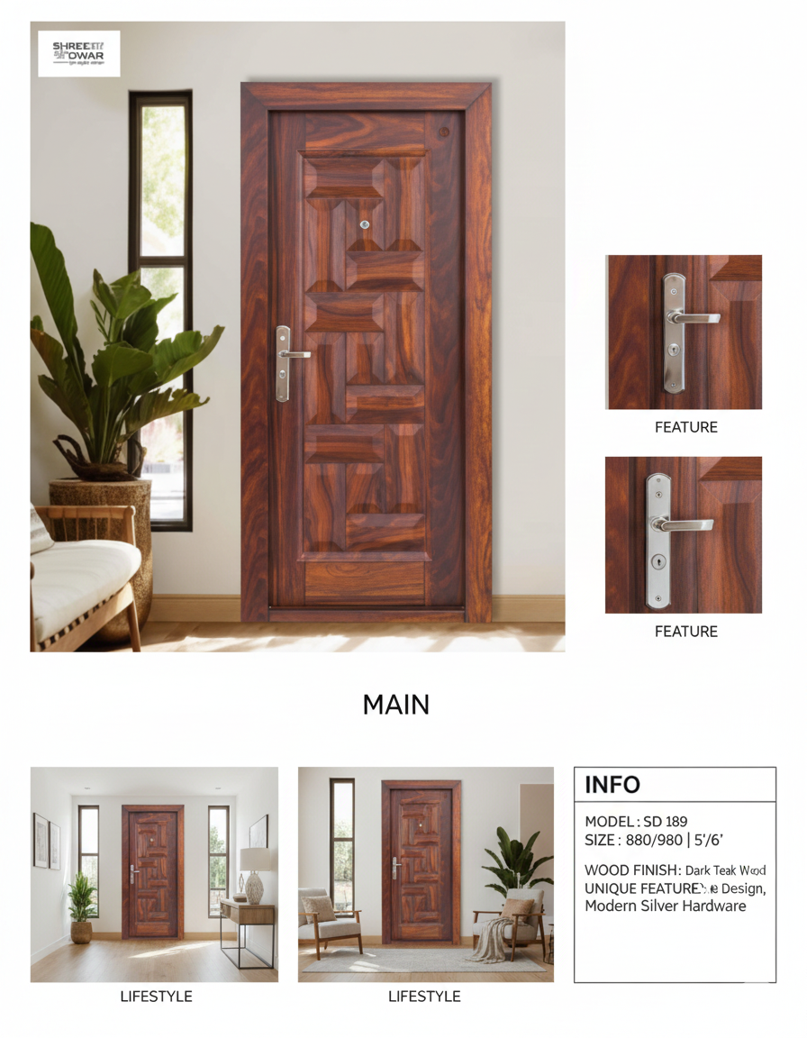 designer steel entry (sd189) designer steel entry (sd189)