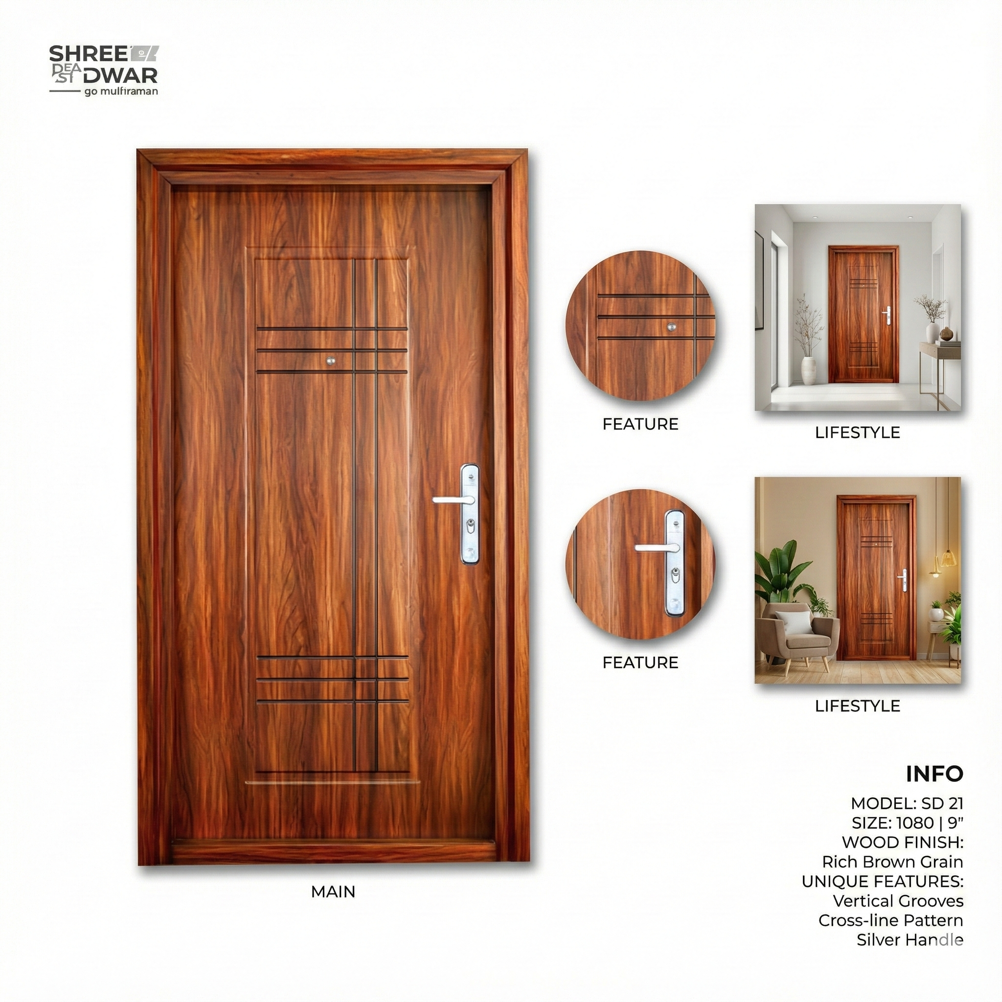 Premium Entry Door (SD 21)